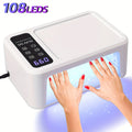 Sun-D5 Dual-Hand UV/LED Nail Lamp with 108-Bead Label, Removable Base, LCD and Four Timers — image 16