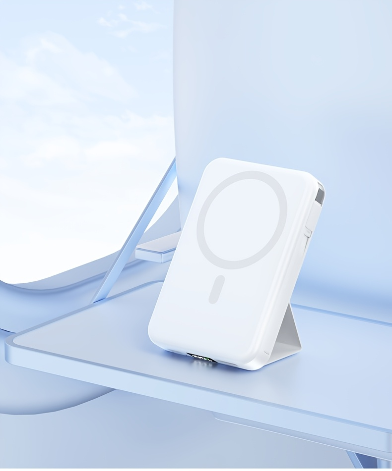 10000mAh Mobile Power, 22.W Magnetic Charging Treasure, Comes with Convenient Dual Cable, with LED Power Display — image 7