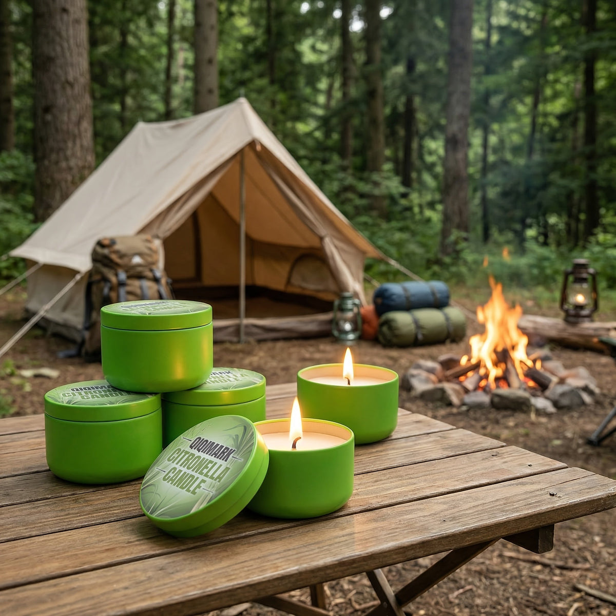 Citronella Candles Outdoor 6 Pack - 1.7 Oz Each, Burn Time, Infused with Citronella Essential Oil for Patio — image 3