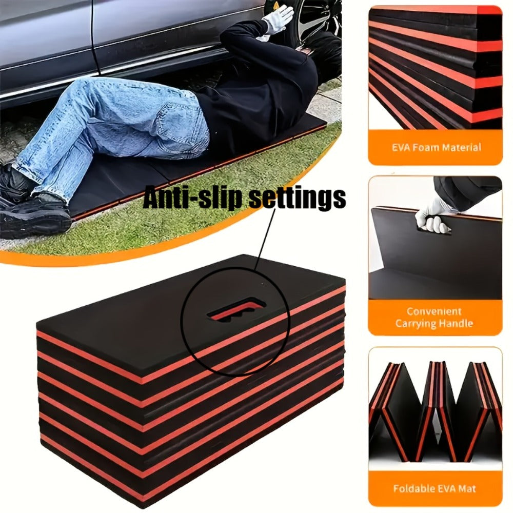 EVA Kneeling Pad Car Repair Work Mat – Foldable Waterproof Thermal Insulation Pad for Mechanic, Camping & Hiking — image 7