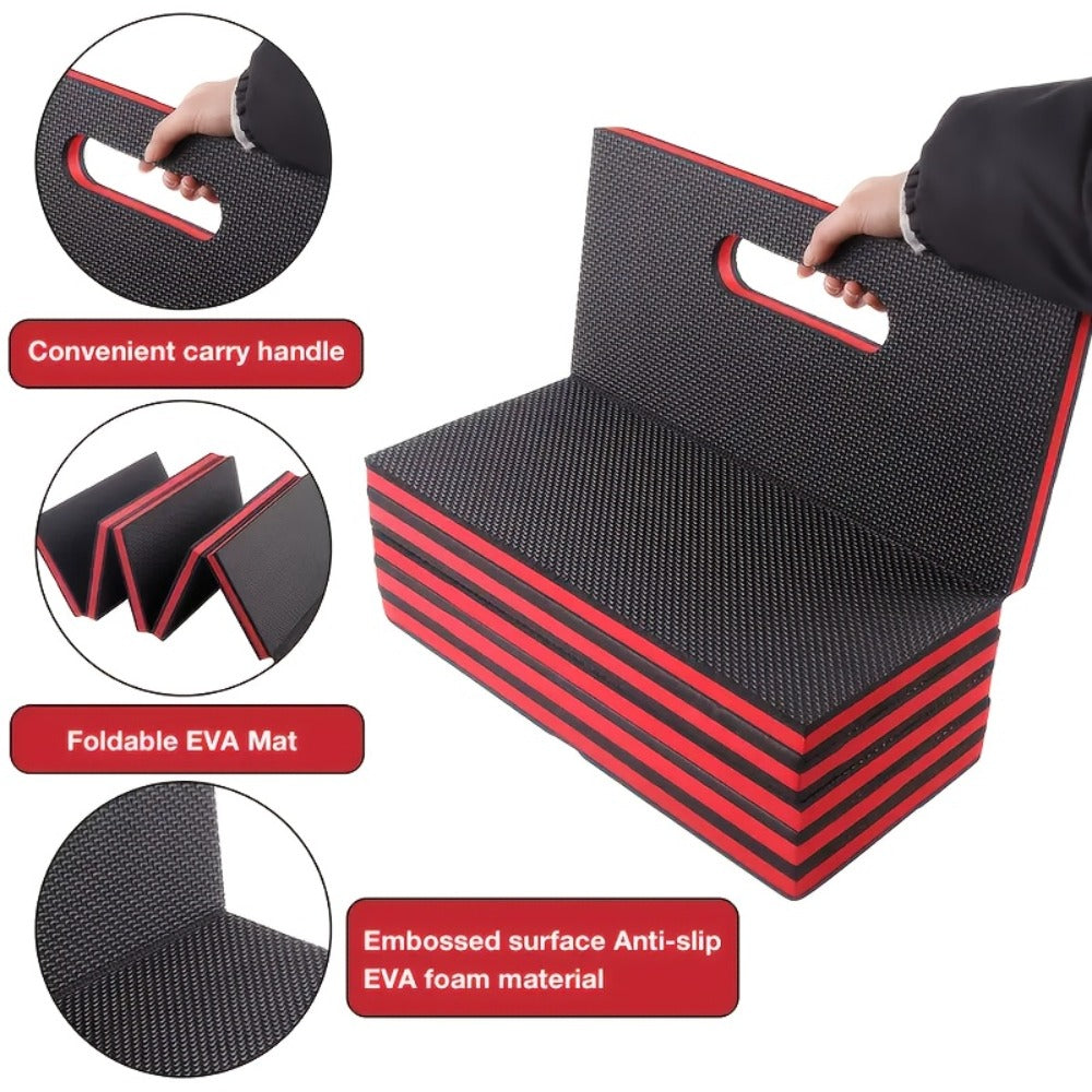 EVA Kneeling Pad Car Repair Work Mat – Foldable Waterproof Thermal Insulation Pad for Mechanic, Camping & Hiking — image 18