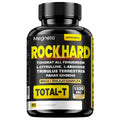 Rock Hard Supplements 180 Capsules 90-Day Supply – L-Arginine, Tongkat Ali, Tribulus & Fenugreek Plant Blend for Men's Energy