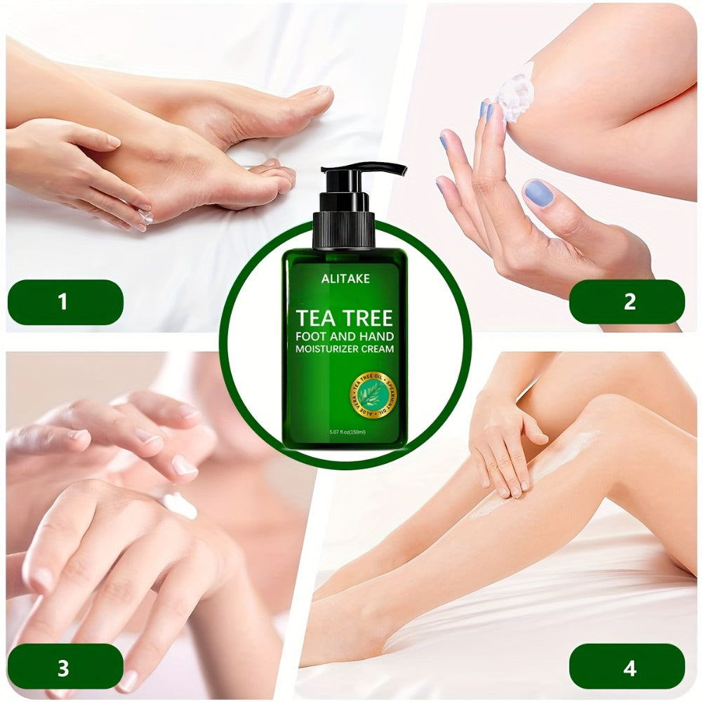 Foot Cream for Dry Cracked Heels & Hand Moisturizer – Natural Plant Extract Deep Nourishing Moisturizing Skin Care Cream for 