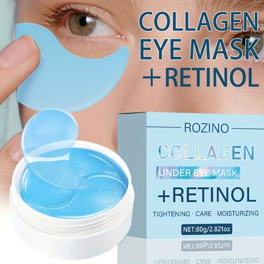 Retinol Collagen Eye Mask 60pcs 80g – Firming Under Eye Patches for Dark Circles, Puffiness, Sagging & Fine Lines — image 2