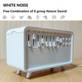 White noise sleep aid device Bluetooth speaker simulation flame aromatherapy humidifier small night light sleep aid white noise machine - V.I.P Digital Presence