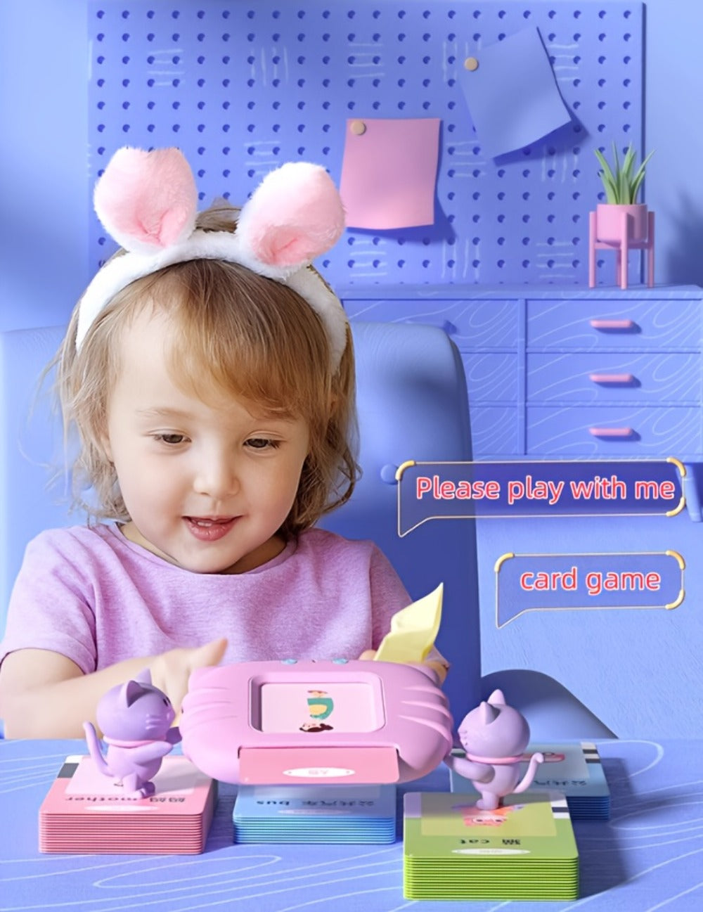 Bilingual English Speaking Flash Cards for Kids, 56 Cards 112 Visual Sight with the Listed Color, Size or Set Options for Eve