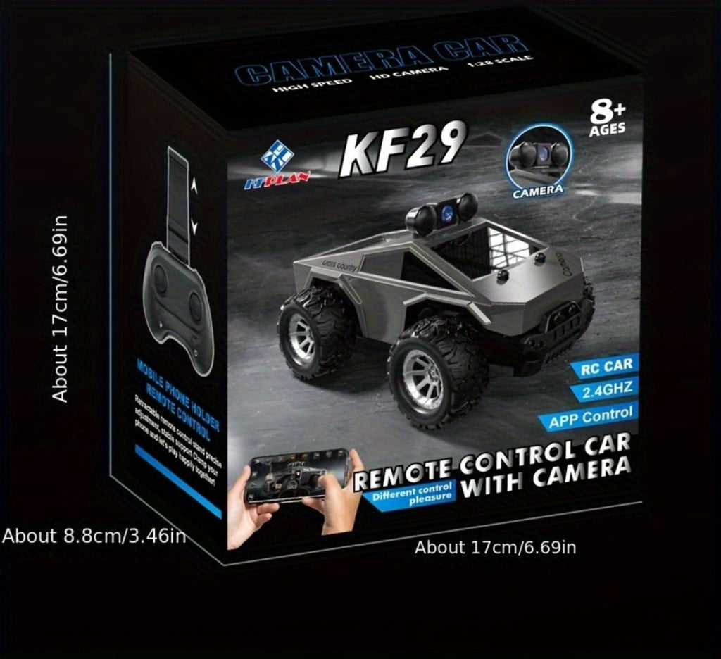 RC Off-Road Pickup Truck 1:28 Scale with 480P HD Camera, 2.4GHz App Control & Virtual Reality Function — image 25