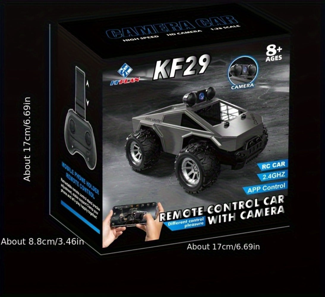 RC Off-Road Pickup Truck 1:28 Scale with 480P HD Camera, 2.4GHz App Control & Virtual Reality Function — image 25