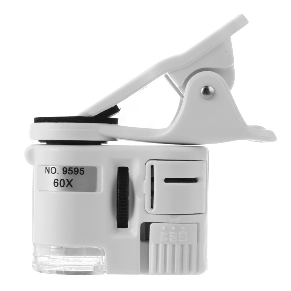 Digital Microscope Camera for Cell Phone with LED Light