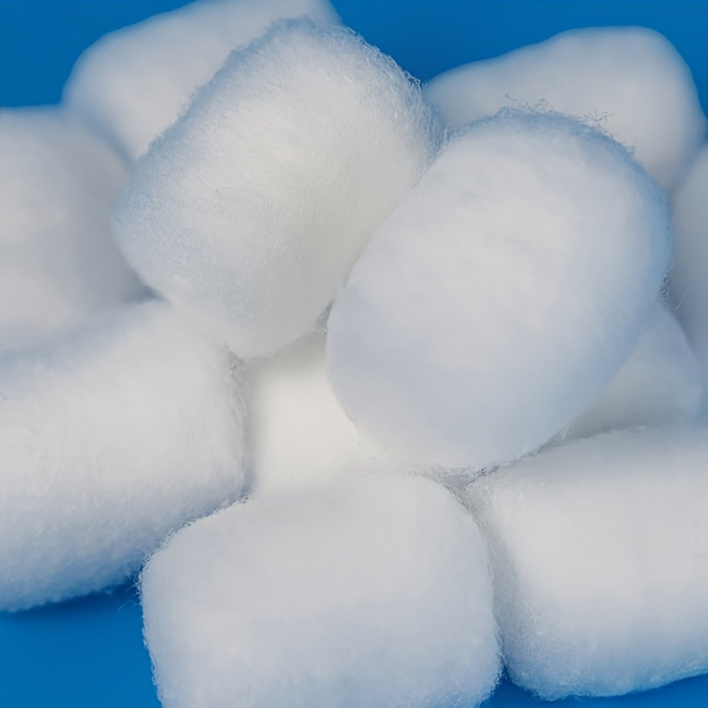 Cotton Balls 500 Count Super Jumbo Soft 100% Absorbent Premium Unscented – Makeup Removal Toner Skincare Nail Care Wound Clea