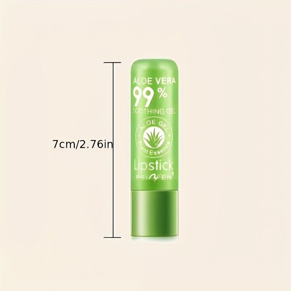 Color Changing Lipstick Set Aloe Squalane Green to Pink Magic Tint pH Reactive Lip Balm Personalized Tint for Women Gift Set 