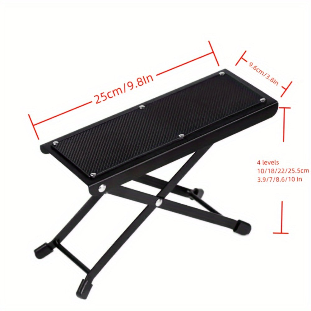 Adjustable Pedicure Footrest Stand 4-6 Level Non-Slip Portable Foot Rest for Nail Care – Professional Manicure Pedicure Tool 