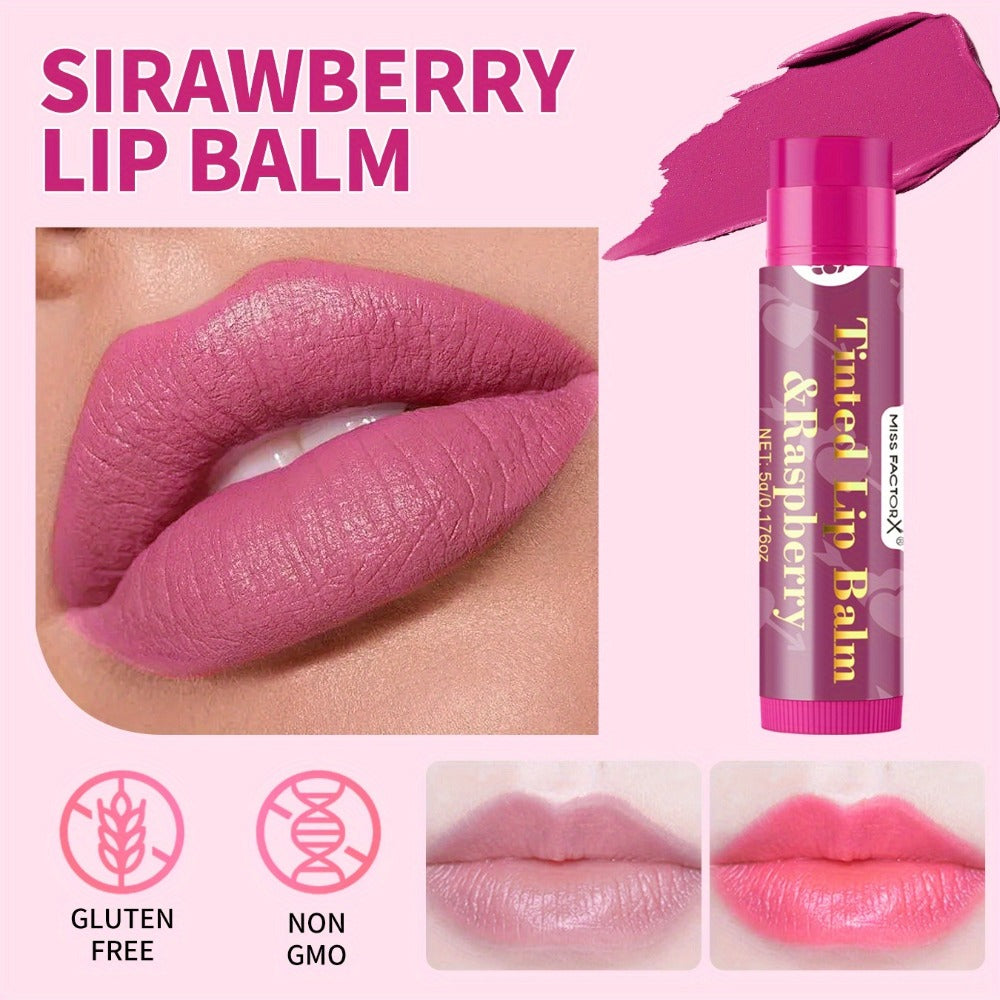 MISS FACTOR 30-Piece Tinted Lip Balm Set with Capped Tubes Organized into Six Color Groups — image 5