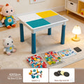 Kids Building Block Table & Chair Set with Storage Boxes with the Listed Color, Size or Set Options for Everyday Use — image 