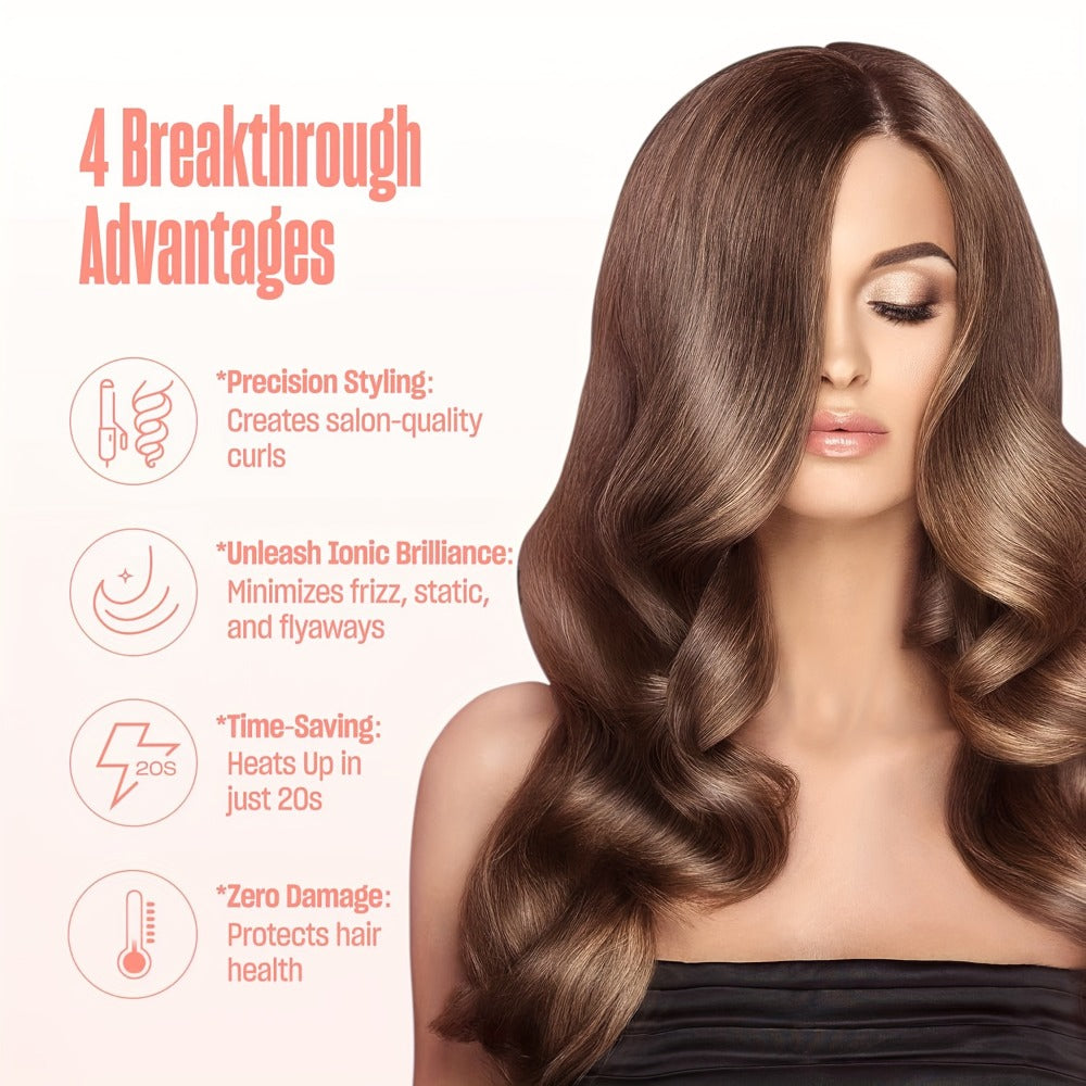 Heated Round Brush Hair Styling Tool with 1.5-Inch Barrel, Dual Voltage and Two Color Options — image 8