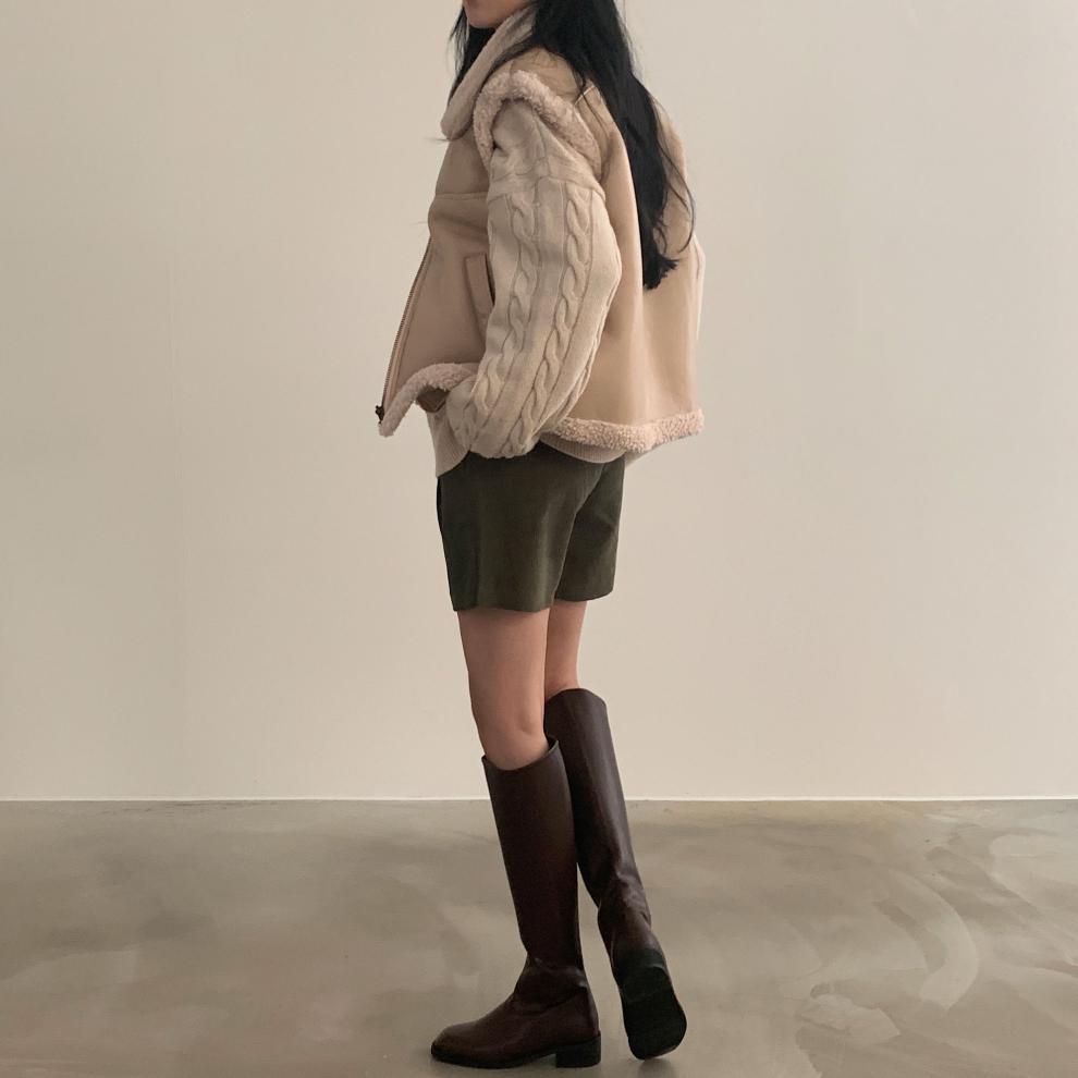 All-match Zipper Vest Jacket Coat For Women