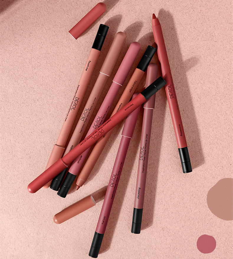 Matte Lipstick Lipliner High Shade Velvet Mist Lipstick