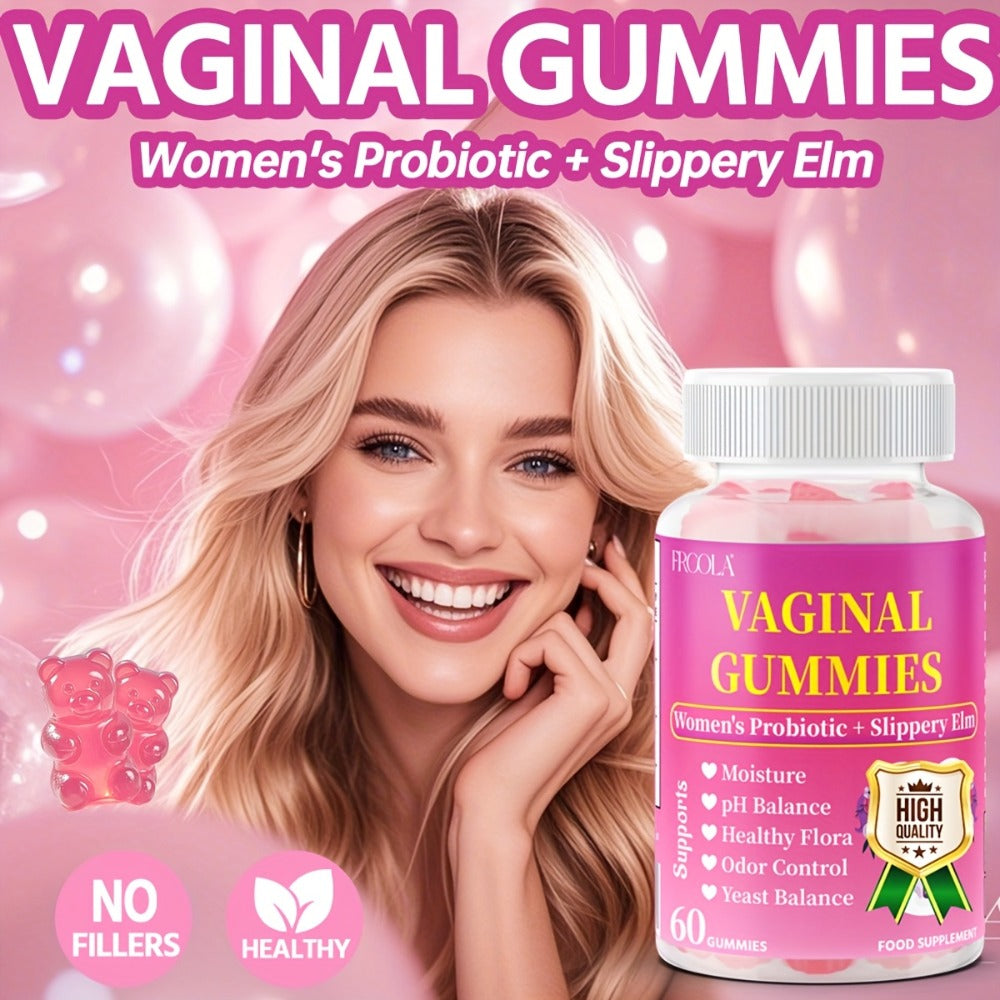 Feminine Private Care Gummies with Kacip Fatimah Fenugreek Maca Root Slippery Elm Manjakani Probiotic Blend — image 1