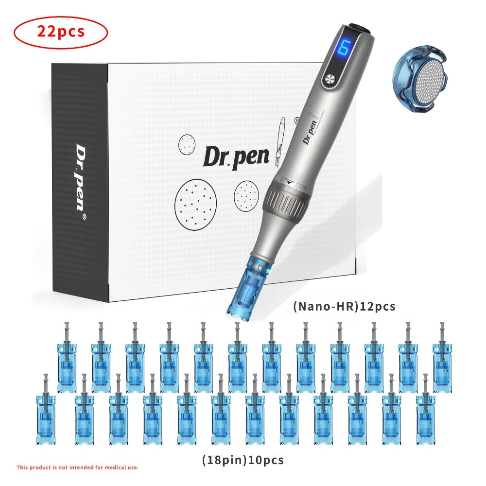 Dr. Pen M8S Wireless Microneedling Kit for Bath Time, Home Spa and Personal Care, with the Listed Configuration — image 1