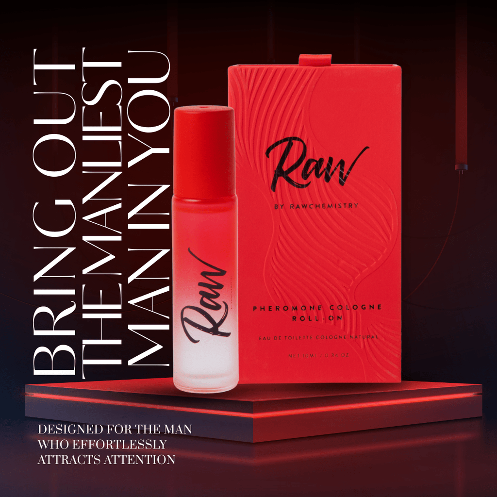Cologne Roll-On for Men RawChemistry Raw 0.34 oz with Red Carton and Compact Oil Applicator — image 7