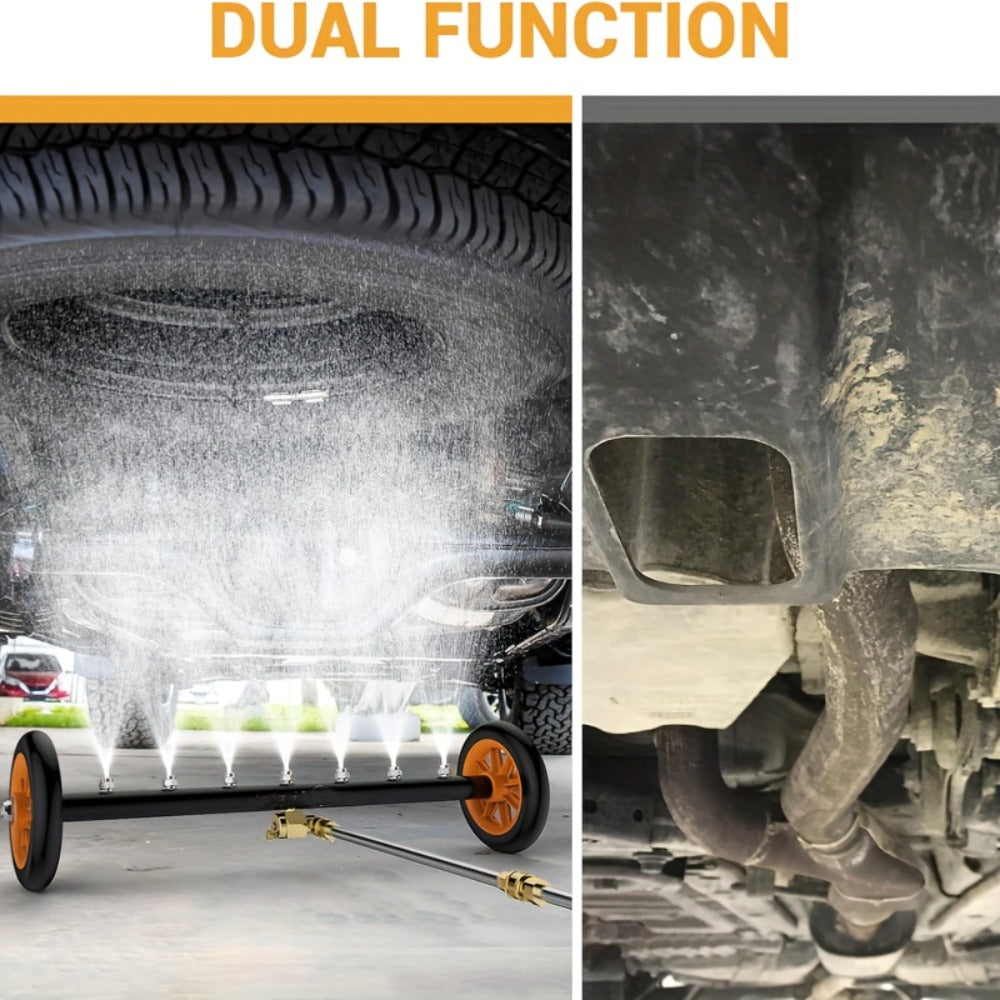 Undercarriage Cleaner with 4000 PSI Rating, Seven Nozzles, Rolling Bar and Three Extension Wands — image 8