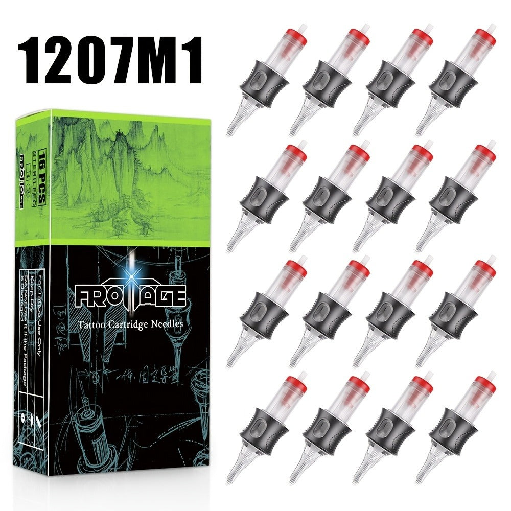 Tattoo Cartridge Needles with Frotage Label, 26 Retained RL RLT RS CM and M1 Cartridge Size Options — image 30