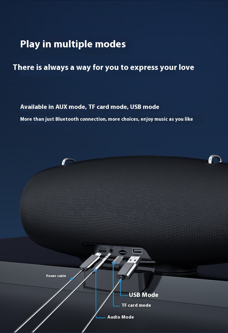 High-Power Square Dance Bluetooth Family Karaoke Speaker