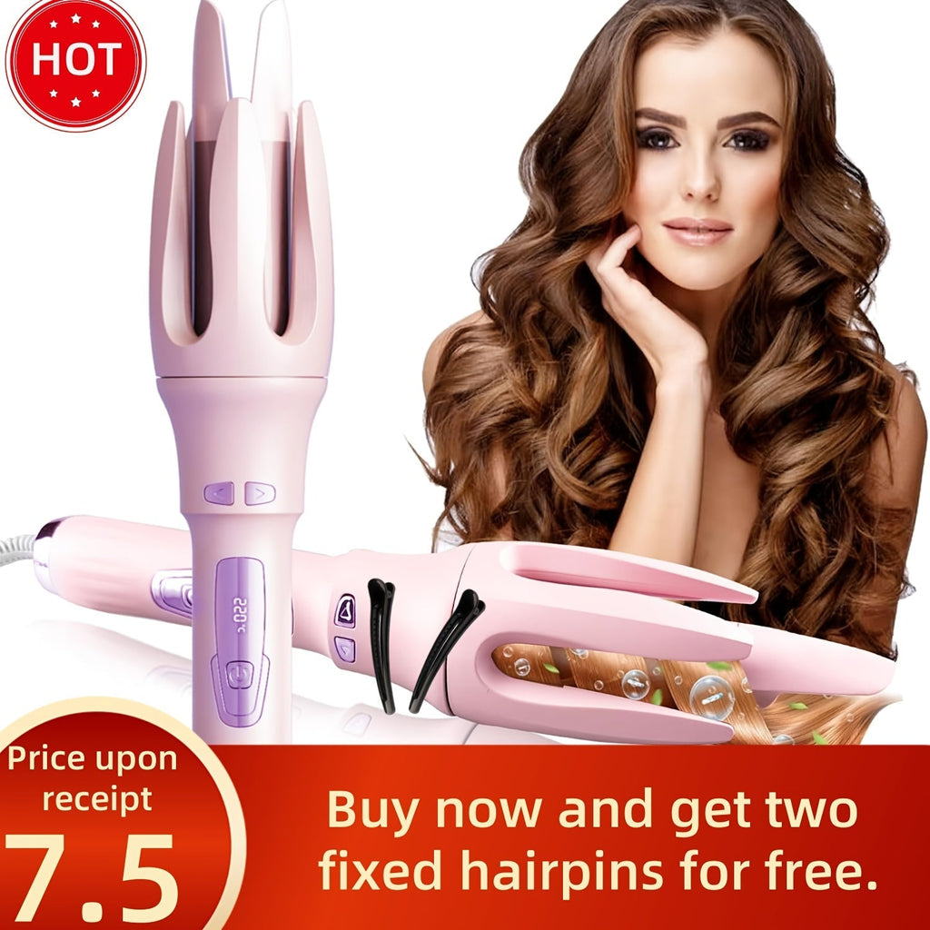 Automatic Curling Iron 32mm Essential Oil Coating, for Home, Travel and Salon Hair Styling — image 13