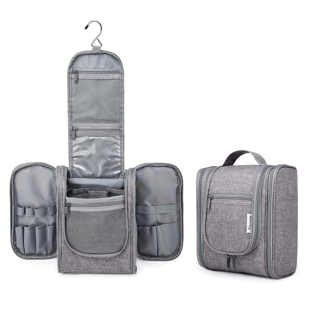 Toiletry Bag Hanging Large-Capacity Makeup Organizer with Hook, Multiple Compartments and 16 Print Options — image 30
