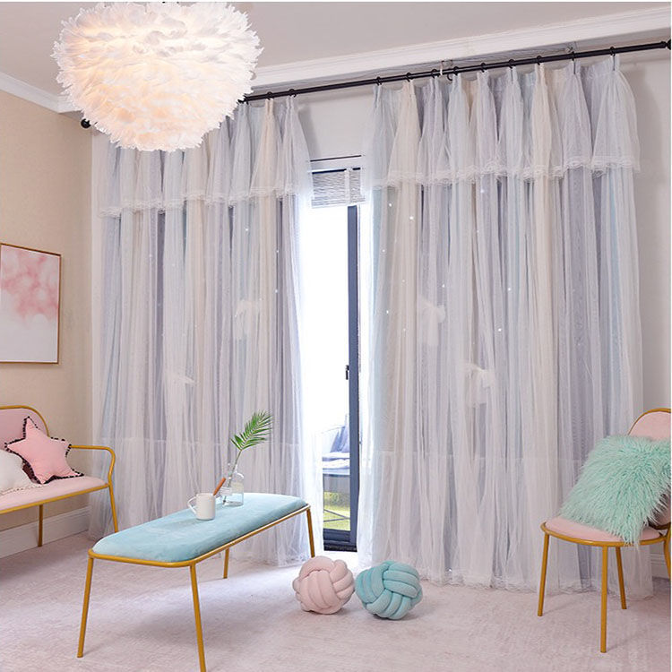 Nordic Star Blackout Curtains - Princess Bedroom Curtains