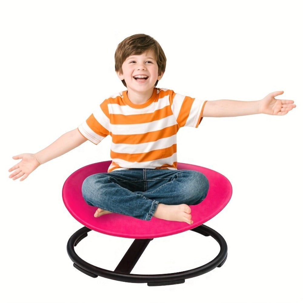 Kids Sit & Spin Sensory Chair, Sturdy Motor Skills Trainer for Sensory Play, Indoor & Outdoor Use — image 2
