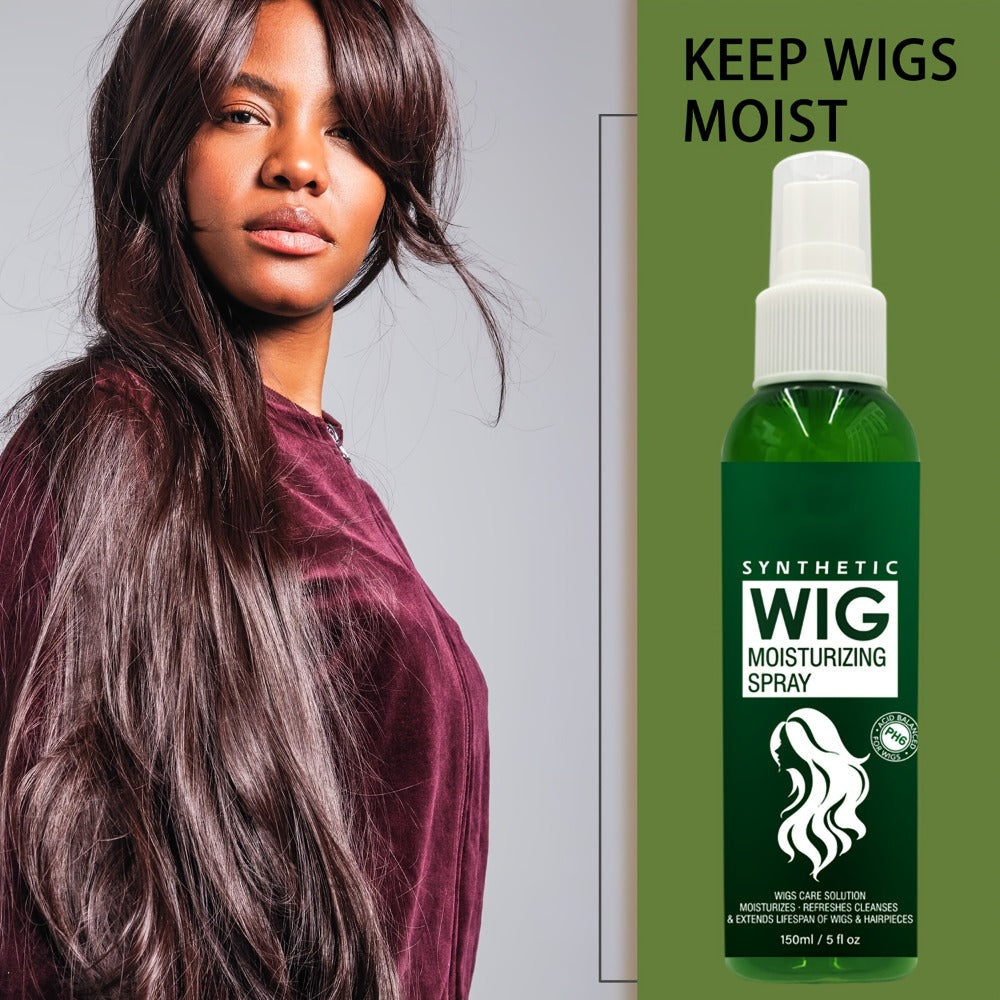 Synthetic Wig Refresher Spray Leave-In Conditioner, Revitalizes & Detangles Wigs & Hairpieces, Cleanses Between Washes — imag