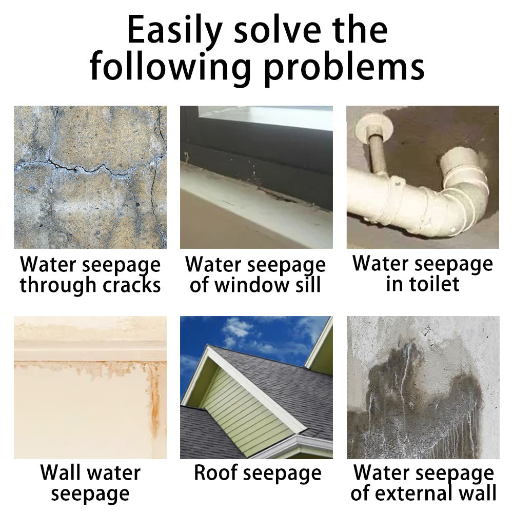 Invisible Water Repellent Toilet Permeable Nano Transparent Spray Adhesive Tile Waterproof Adhesive Leak Repair