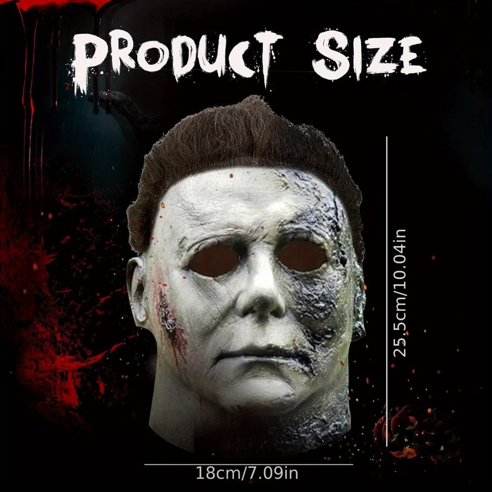 Scary Halloween Mask for Adults, Original Realistic Horror Full Face Mask for Cosplay, Prom, Haunted House & Halloween Party 
