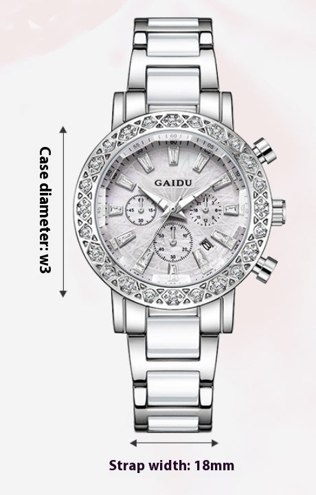 Waterproof Luminous Fritillary Quartz Women's Watch