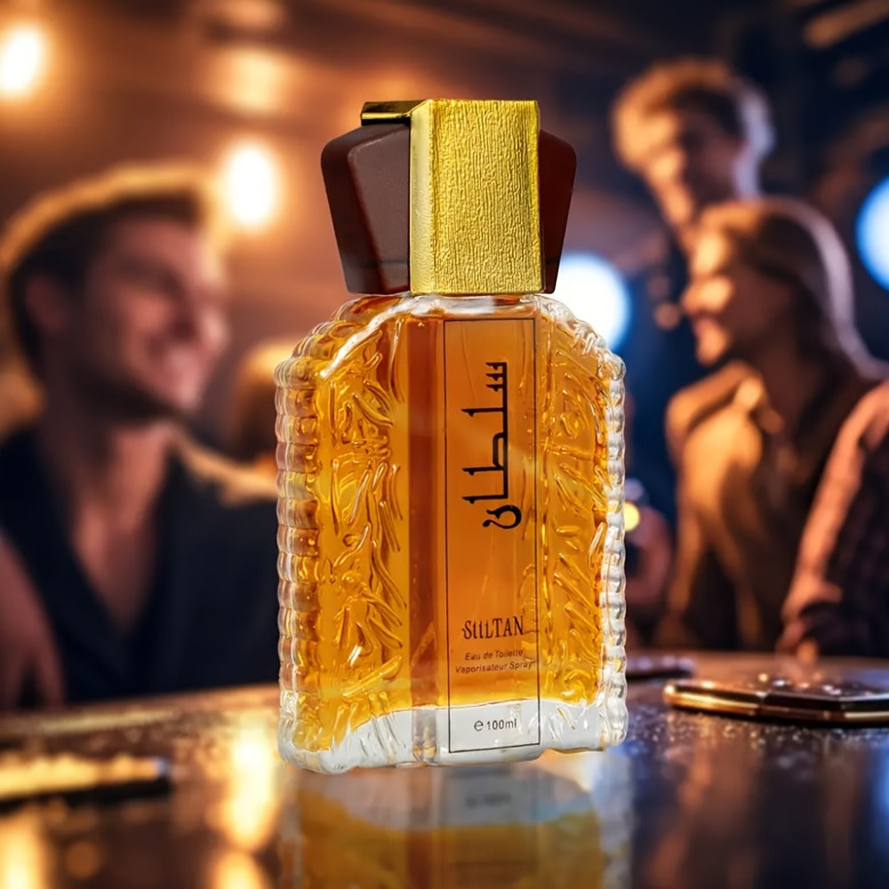Oud Perfume for Men Arabian Dubai Fragrance Oil Sophisticated Scent Musk Amber Sandalwood for Bath Time, Home Spa and Persona