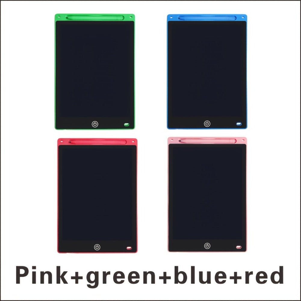 Four-Pack 8.5-Inch LCD Writing Tablets in Blue, Pink, Green and Red with Matching Styluses — image 3