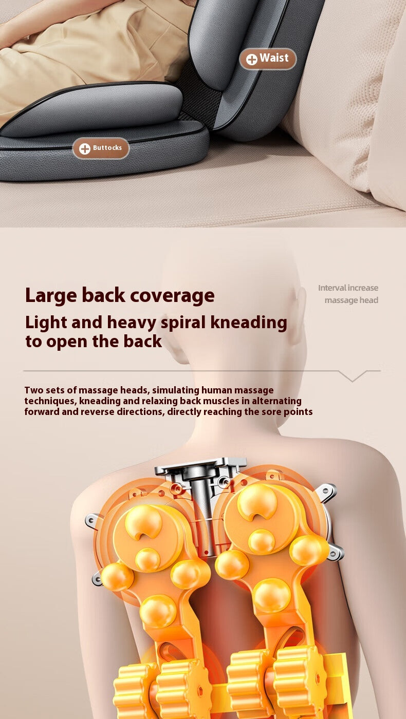 Massage Back Cushion Waist Neck Massager