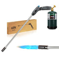 Propane Weed Torch Self Igniting, Garden Ice Melt Fire Starter Burner for Garden, Patio and Yard Use — image 2