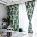 Simple Single-sided Light Printed Cloth Curtain