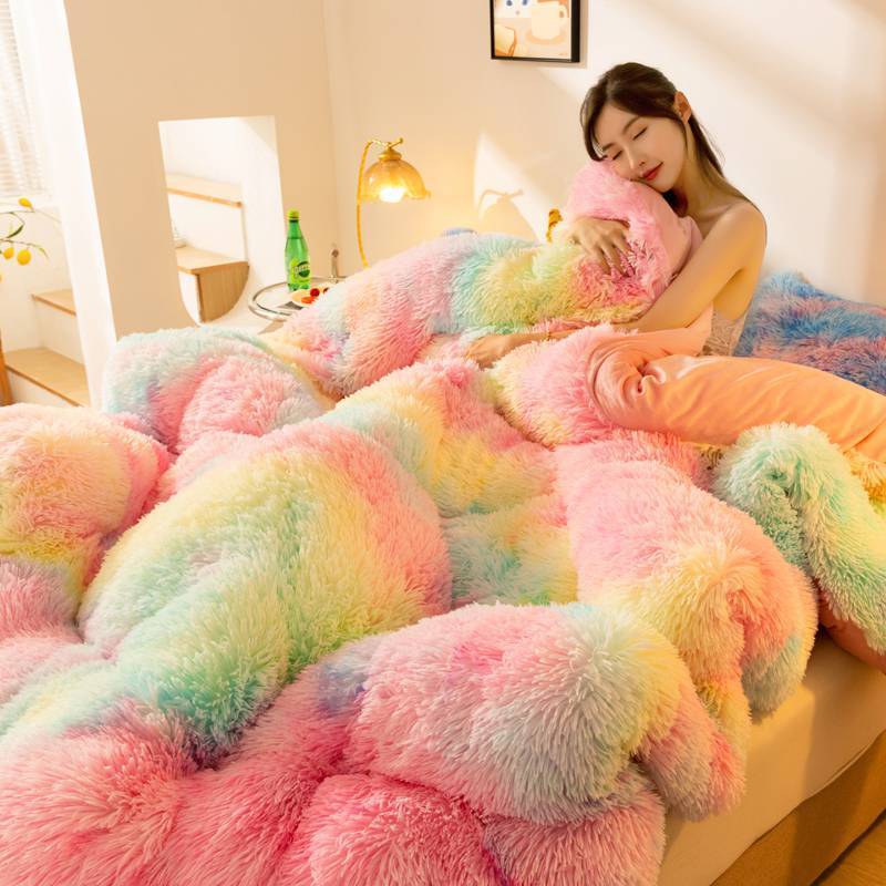 Luxury Mink Fleece Winter Quilt - Double Sided Velvet