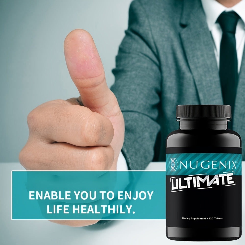 Men's Vitality Supplement Capsules, Nugenix Ultimate Formula for Testosterone Support, Male Energy & Strength — image 6
