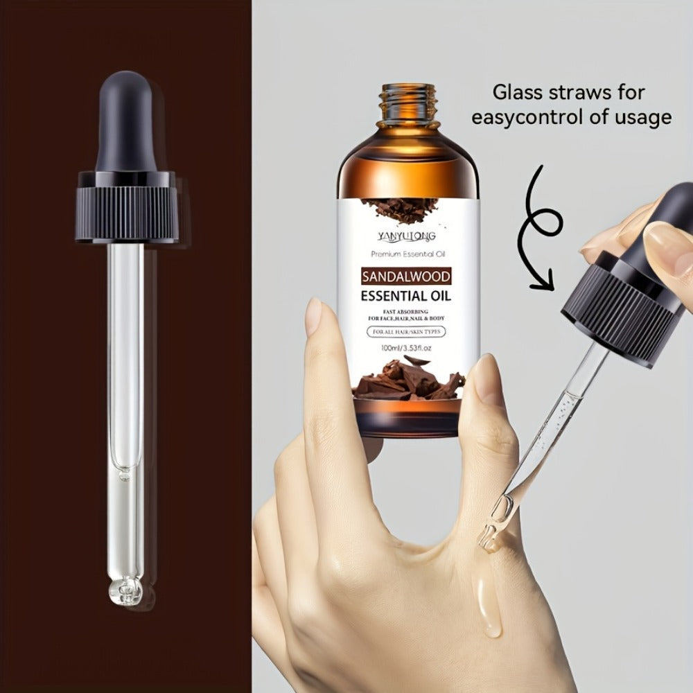 Essential Oil Sandalwood 30ml, 100ml or Twin Pack with Warm Woody Scent for Diffuser and Shower — image 11