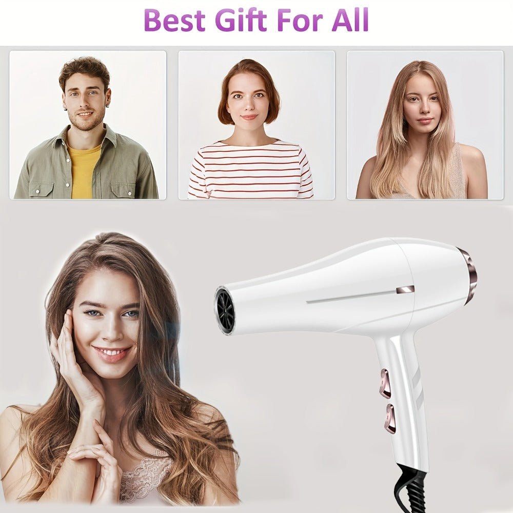 Handheld Hair Dryer with Six Color and Accessory-Package Selections, Rear Intake and Inline Plug Control — image 19
