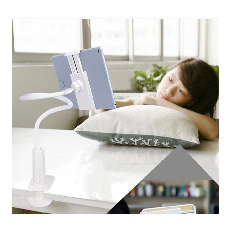 360° Spiral Base Lazy Mobile Phone & Tablet Stand - Hands-Free Holder
