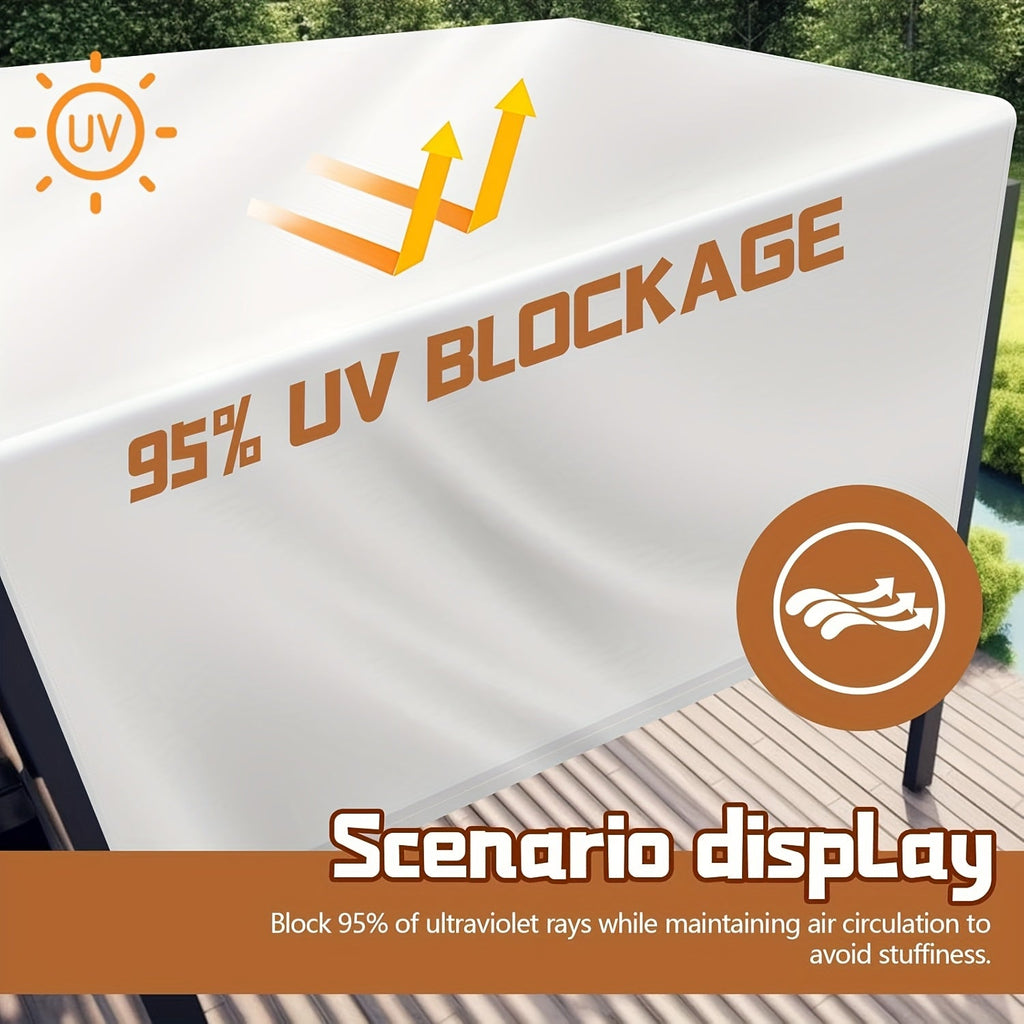 Pergola Canopy, Outdoor Patio Shade Replacement for Garden, Patio and Yard Use, with the Listed Configuration — image 6