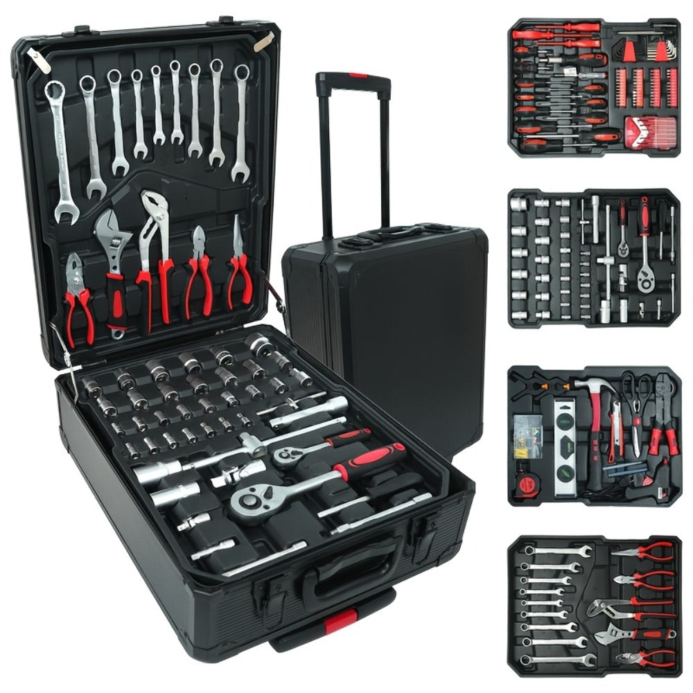 Automotive Socket and Hand Tool Kit in 45-Piece Case or 898-Piece Rolling Cabinet Checkout Options — image 7