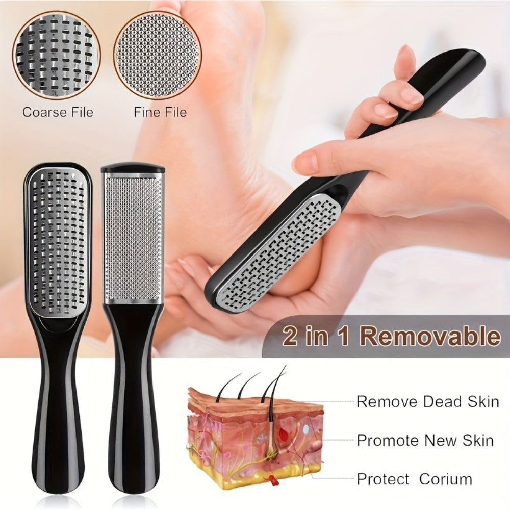 Pedicure Tool Set Stainless Steel Professional Foot Care Kit Dead Skin Callus Remover Nail Cuticle Tools — image 2