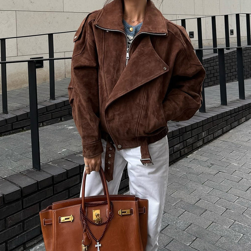 Short Loose Jacket Coat Women