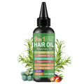 Rosemary 9-in-1 Hair and Scalp Oil, 100ml Nozzle Bottle with Rice Water, Batana, Castor and Biotin Labels — image 10